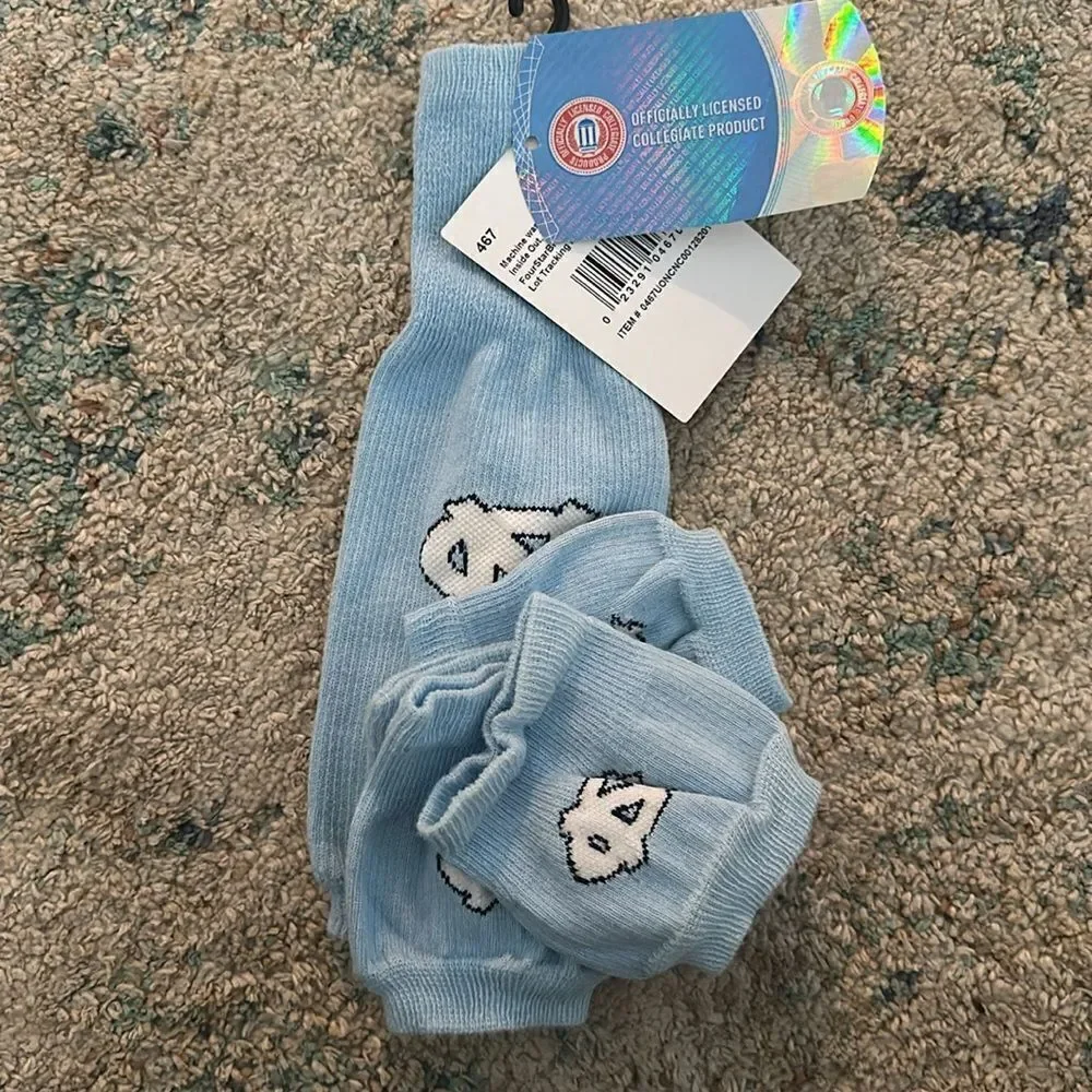 NWT Topsox UNC Tarheels Wine Sox Set